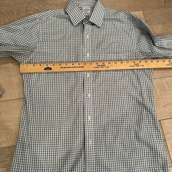 BROOKS BROTHERS MENS REGENT LONG SLEEVE BUTTON SHIRT 15 1/2 -35 NON IRON - Picture 5 of 8